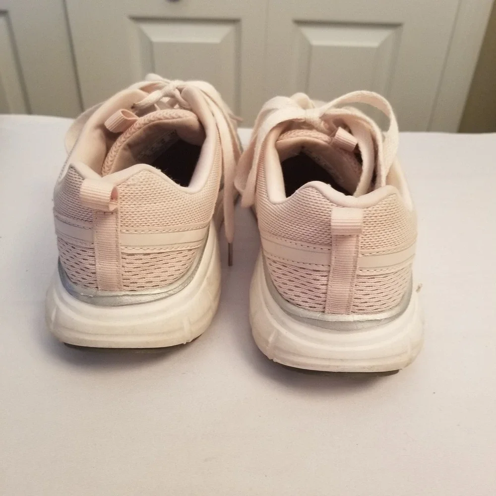 RBX Live Life Active Womens Light Pink Mesh Athletic Running Shoes Sneakers  7.5